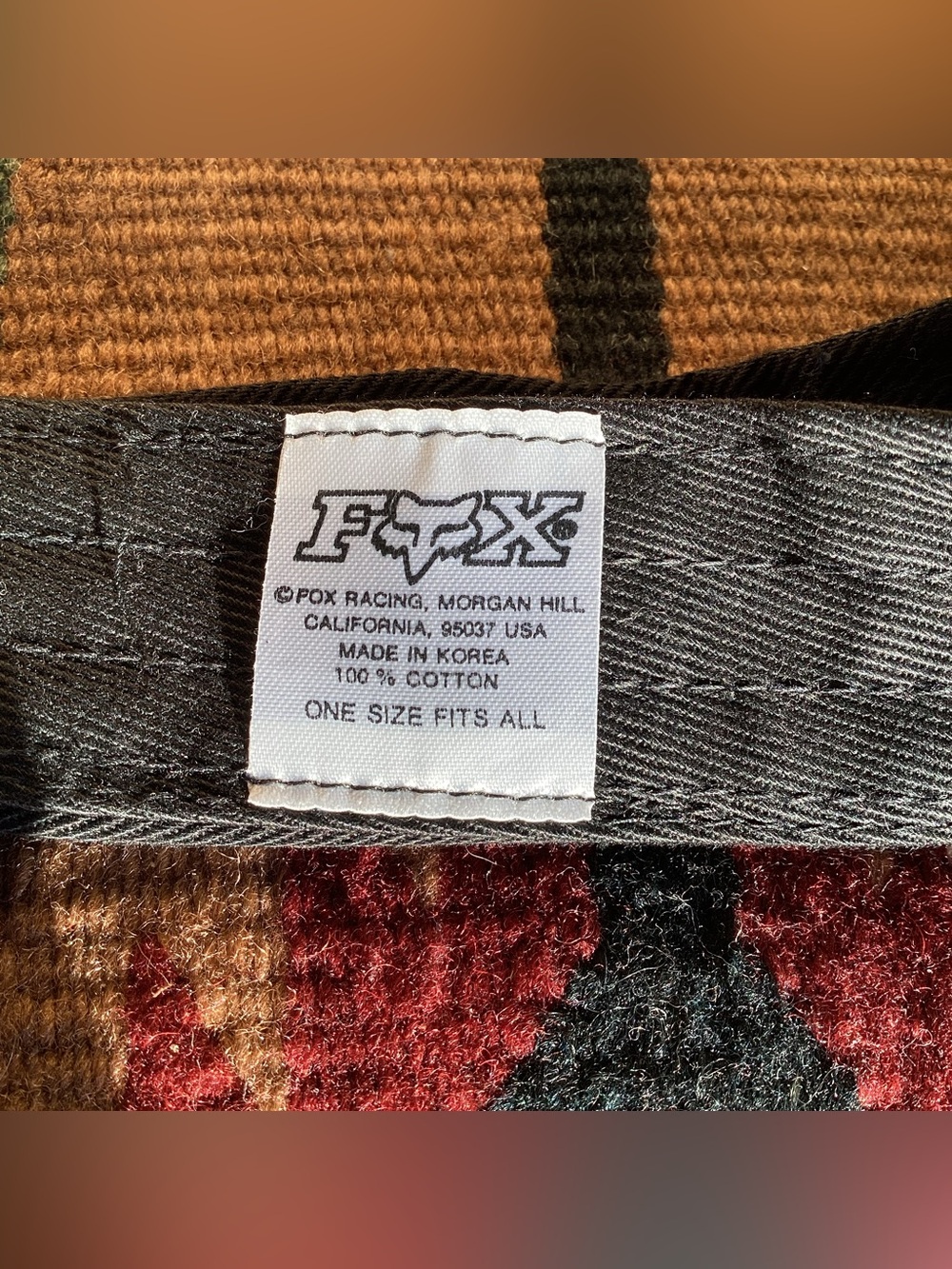 Fox Racing visor hat - Picture 8 of 8